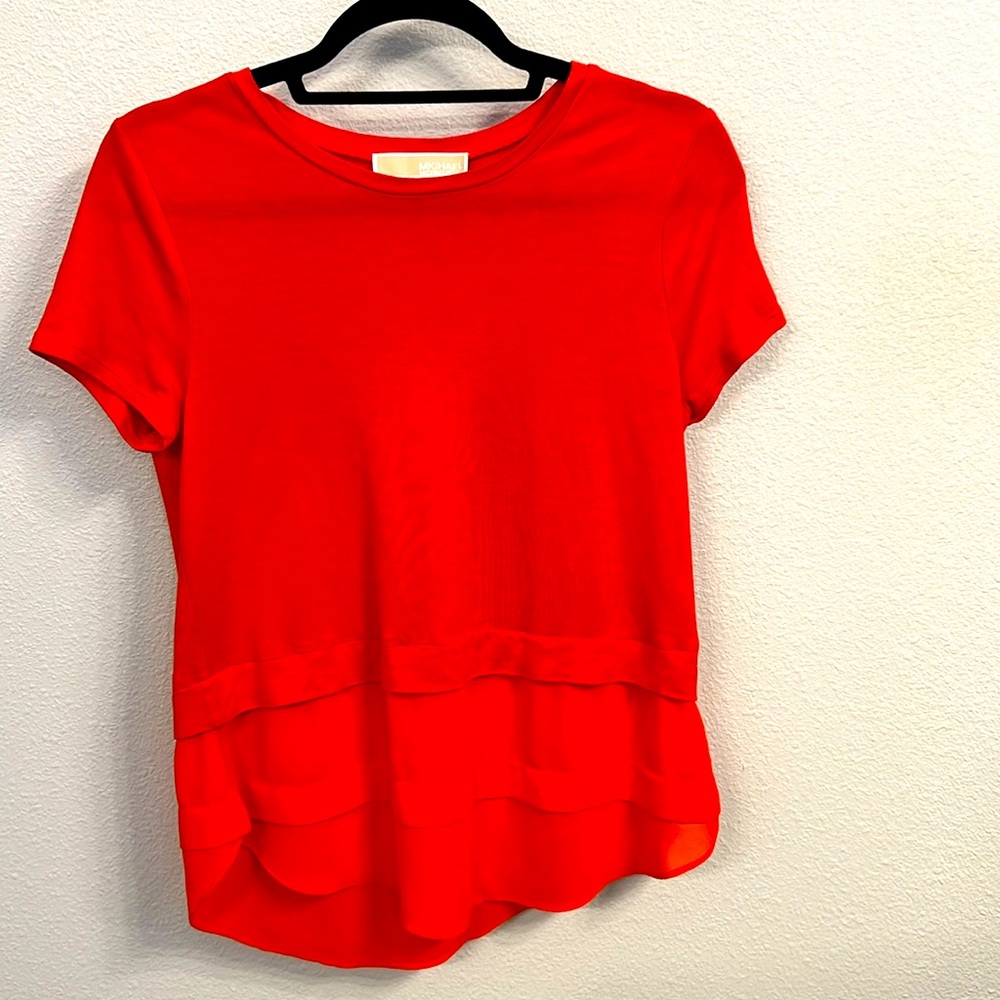 Michael Kors orange Shirt